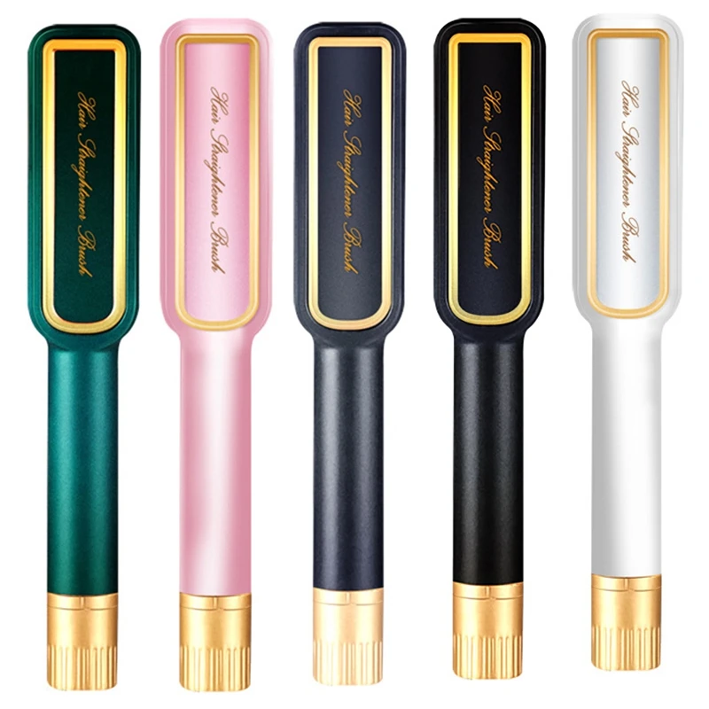 

Hot Combs Anti-Scalding Hair Straightener Brush Ceramic Hair Curling Hair Iron Electric Hair Brush