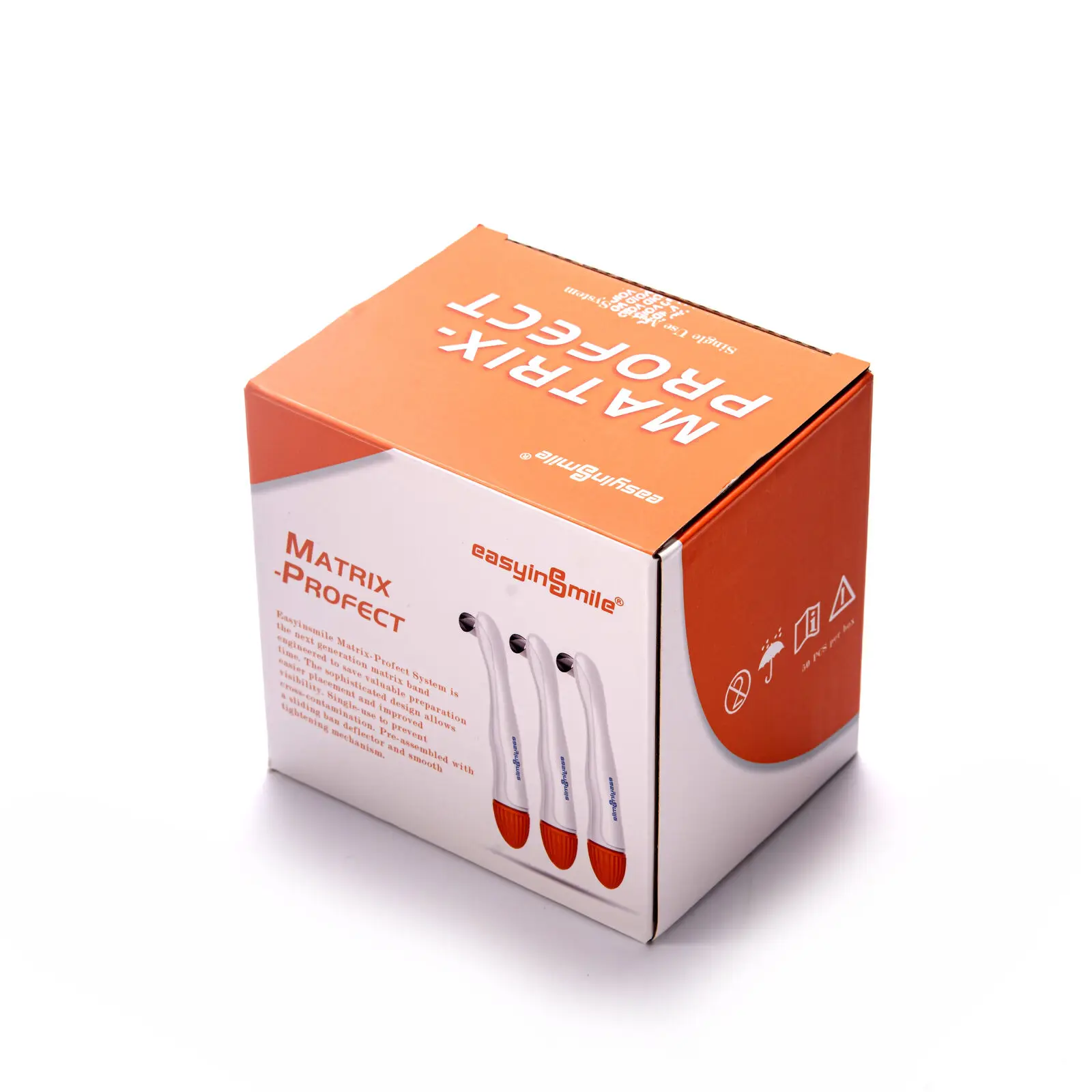 10/50 шт. EASYINSMILE Dental Pro Матричные полосы Предварительно сформированные секционные