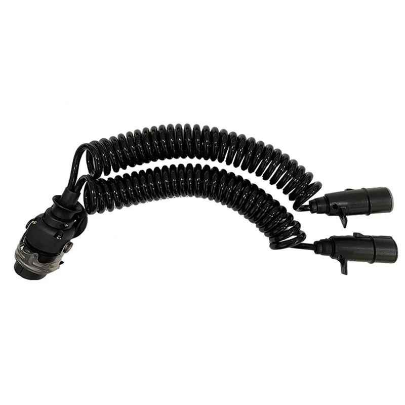 

Truck Spare Parts Electrical Coil 15-7-7 Pin Trailer Plug Wiring Spring 21971559 for