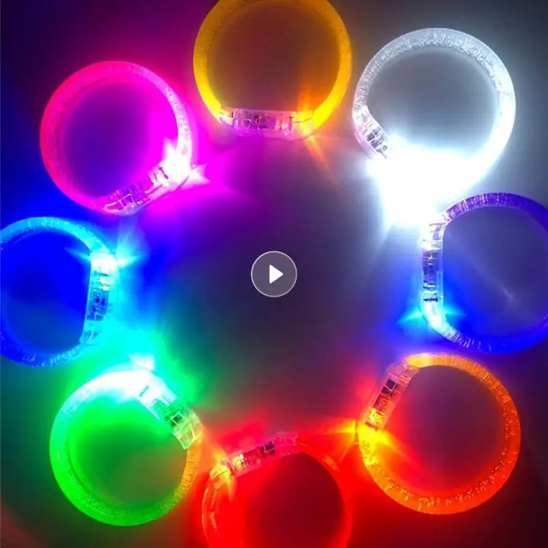 

Concert Light Bracelet Glow In The Dark Popular Water Proof Night Running Gear Glitter Bracelet Led Light Wrist Night Run