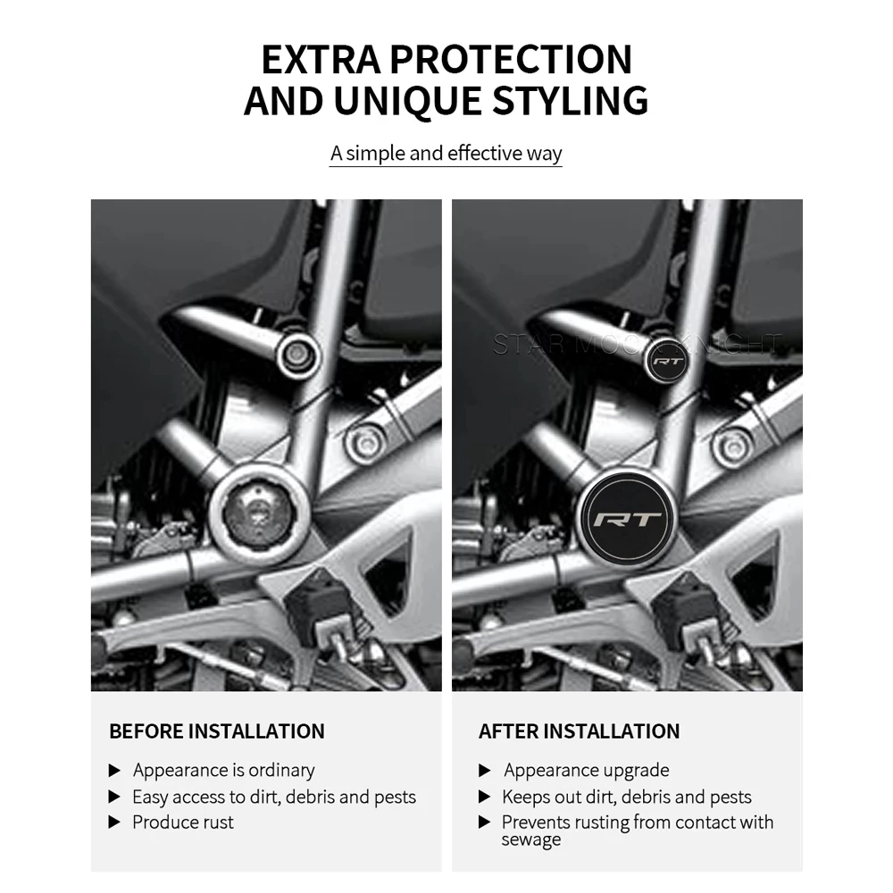 Наконечники рамы для BMW R1250RT R 1250 RT 2014-2018 R1200RT 1200 2019-2020 наконечники отверстий