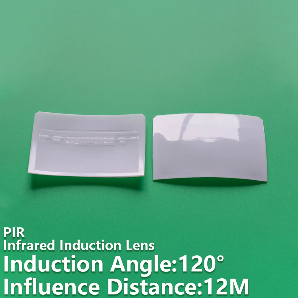 Стекло Френеля Инфракрасный индукционный датчик 120° угол 12М расстояние PIR высокая чувствительность наличия человеческого тела включена.
