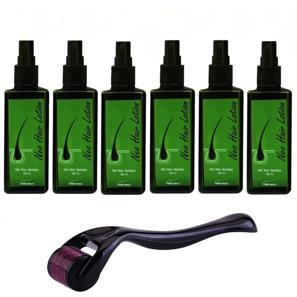 

120ml Hair Growth Oil Neo Hair Lotion Original Thailand Herbs 100% NATURAL Treatment Spray Stop Hair Loss Root Nutrient