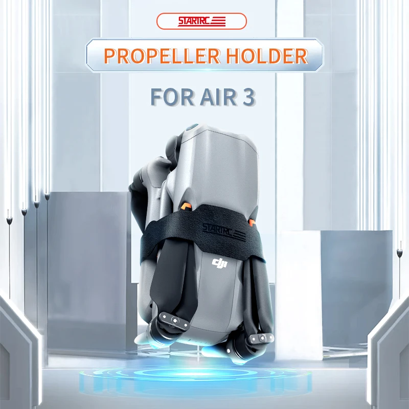 STARTRC держатель пропеллера стабилизатор для DJI Mavic Air 3 протектор пропеллера для лопастей с фиксированным ремешком аксессуары для крыльев