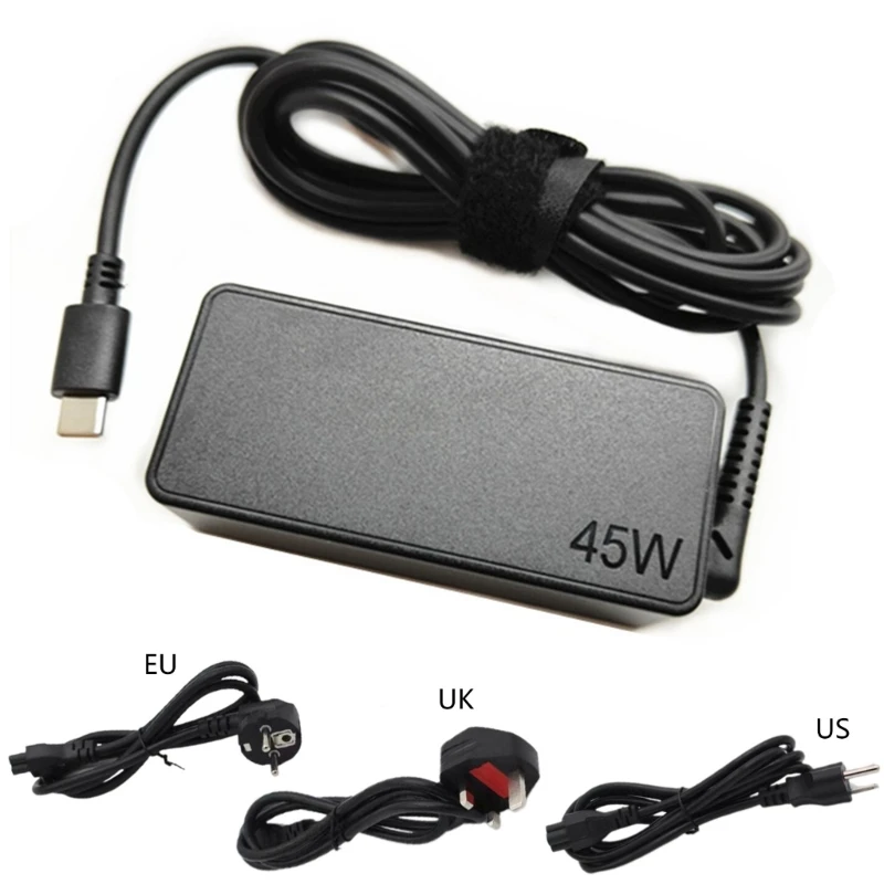 

Laptop AC- Adapter Power Supply Type-C Charger PD45W Fast Charging