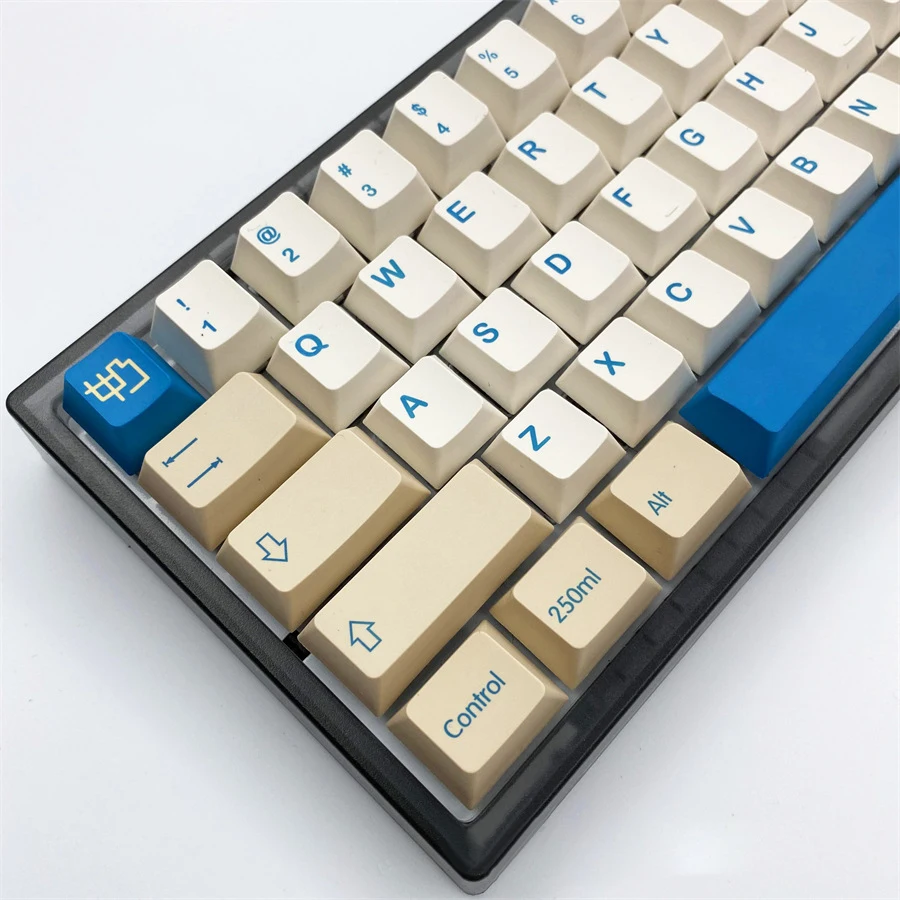 

Height Fitting Soy Milk Key Cap Mechanical Key Cap 68 / 104 / 87 / 89 / 98 Key For Cherry Mx Switches Ergonomic 134 Key