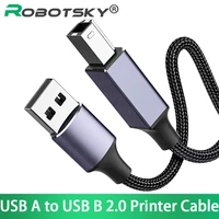 usb printer cable usb 2 0 type a male to type b male printer scanner cable cord high speed for hp canon lexmark epson dac