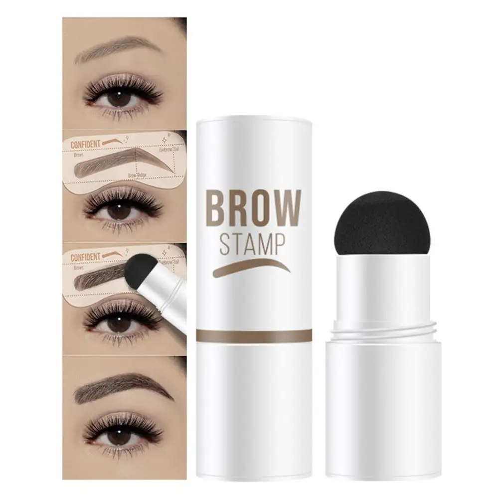

1Set Eyebrow Kit Functional Eyebrow Seal Template Kit Waterproof Convenient Eyebrow Powder Stick