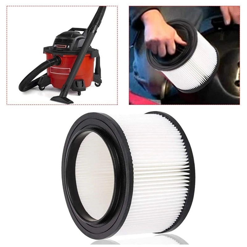 17810 Filter For Craftsman Shop Vac 917810 Wet Dry Vacuum Filter Fits 3 & 4 Gallon,9-17810 Shop Vac Vacuum Filter 2 Pack