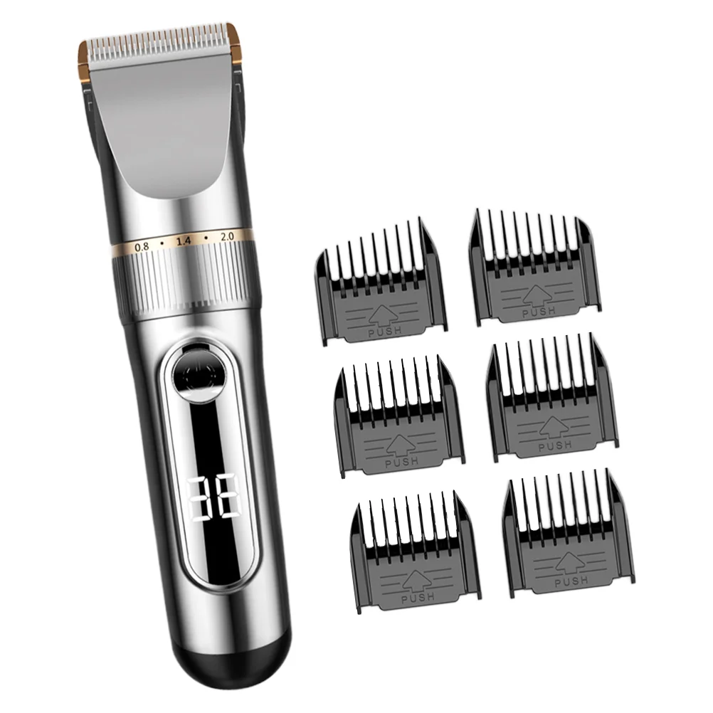 

1 Set Hair Trimmer Electric Professional Rechargeable Household Hair Trimmer Hair Clippers for Boys Men