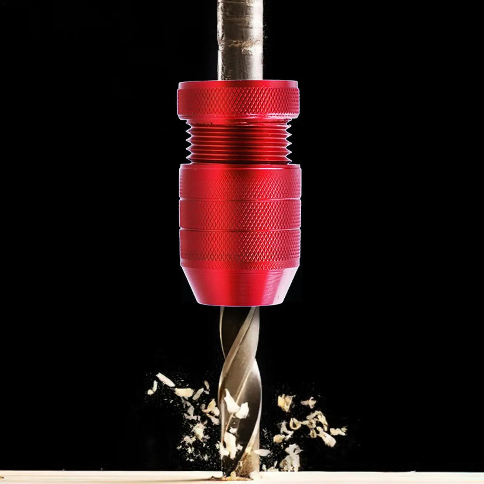 

Drill Depth Stop For Drill Bits Adjustable Drill Stop Applicable Drill Size Range 5/64"-3/16",15/64"-7/16"Drill Bit Stop Co C6X1