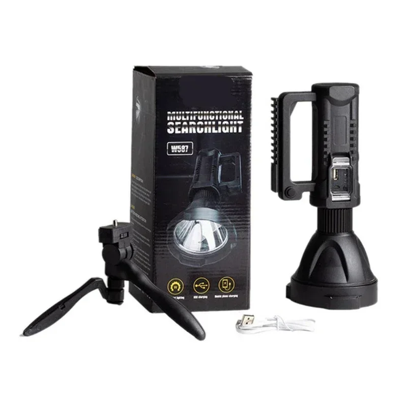 

Фонарик XHP90 25Вт 4 режима rechargeable