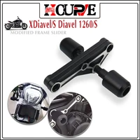 for ducati xdiavel 1260 1260s x diavel 2021 2022 motorcycle falling protection frame slider fairing guard crash pad protector