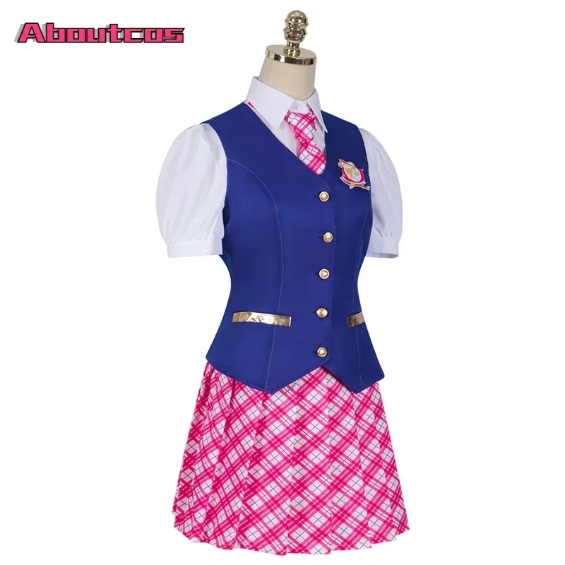Aboutcos очаровательный Школьный костюм принцессы Delancey Wen женский для косплея