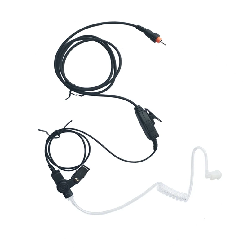 RISENKE Earpiece Compatible for Motorola CLP1060 CLP1010 CLP1040 Walkie Talkie 2.5mm 1-Pin Radio Headset with Acoustic Tube