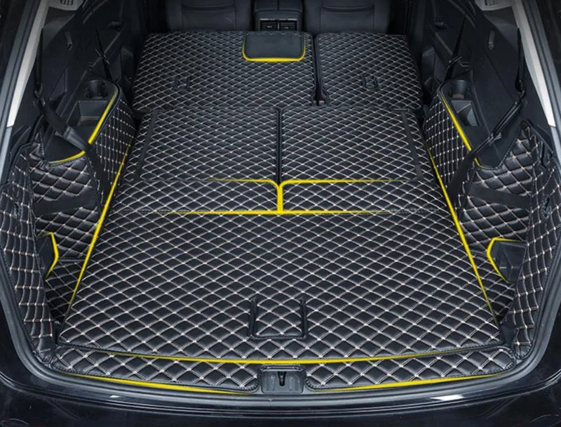 Лучшее качество! Специальные коврики для багажника автомобиля Volkswagen Atlas 6 7 мест