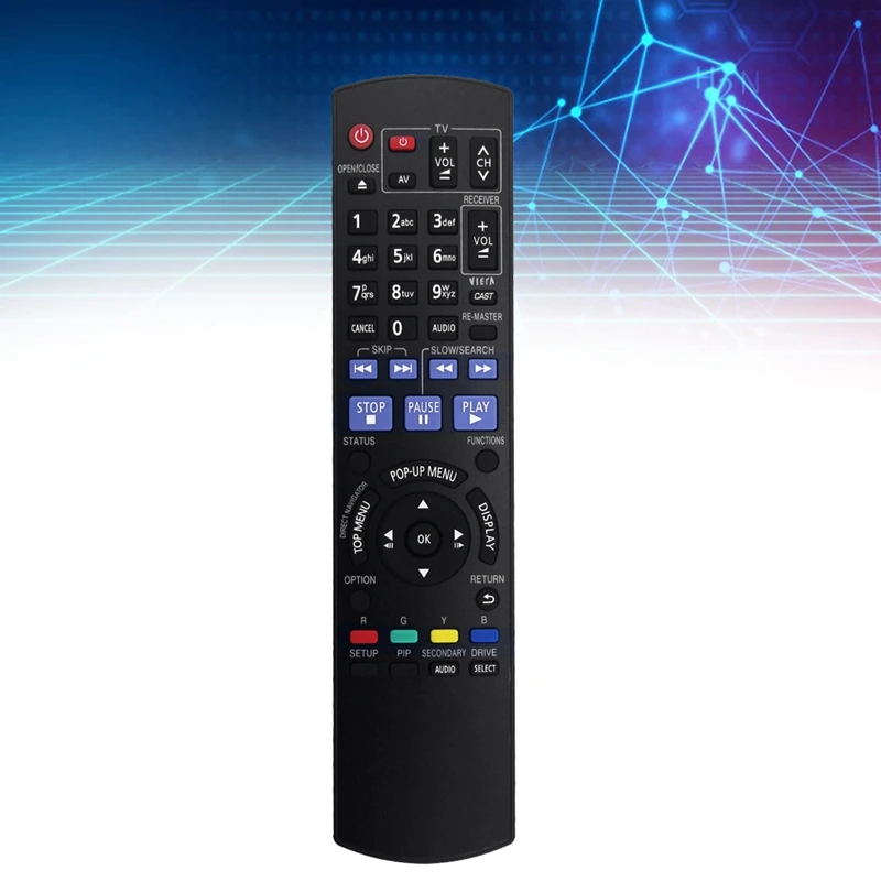 Сменный пульт дистанционного управления N2QAYB000380 для Panasonic BLU-RAY магнитола детали