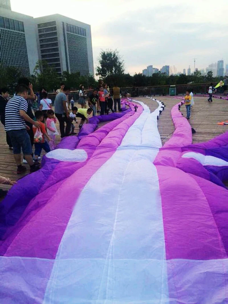 Бесплатная доставка большой воздушный змей-осьминог для взрослых мягкий змей