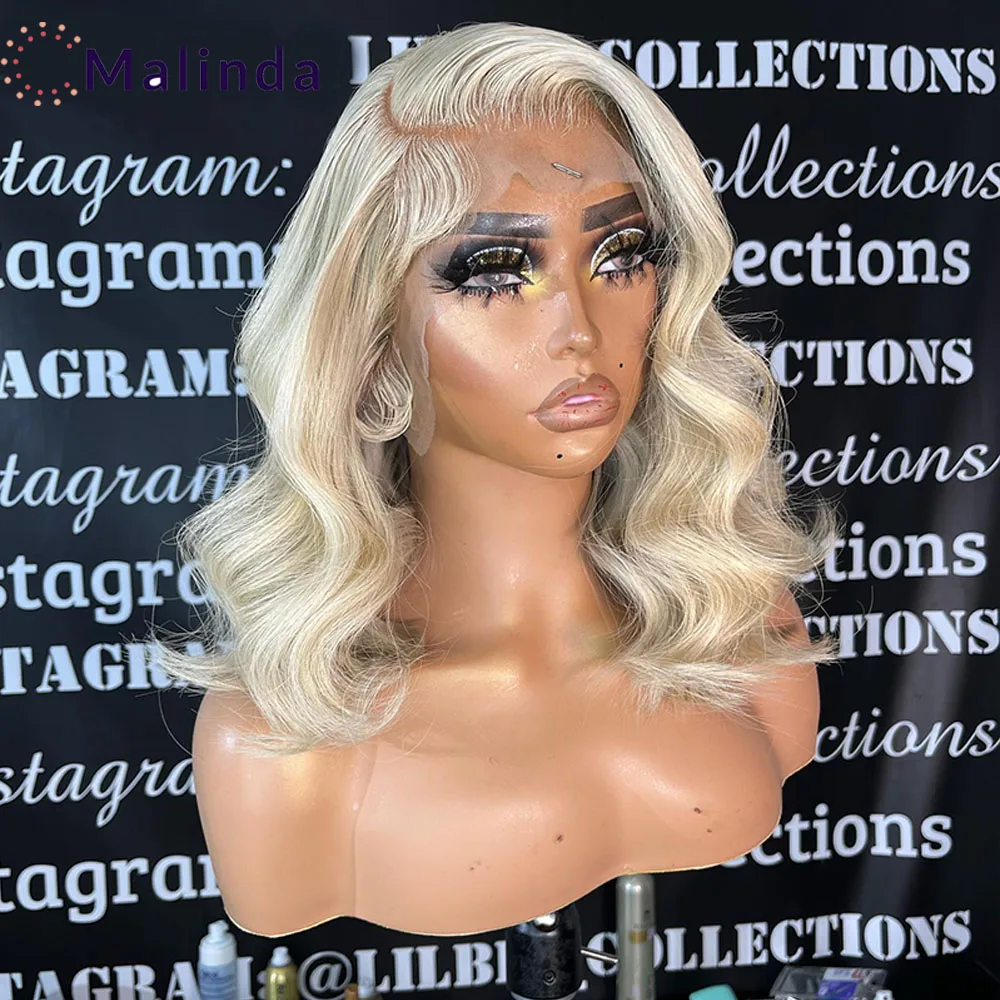 

Honey Blonde 613 HD Lace Wig 13x6 13x4 Body Wave Transparent Lace Frontal Glueless Human Hair Wig Ready To Wear For Women