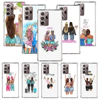 best friend forever case coque for samsung galaxy note 20 ultra 8 9 note 10 plus m02s m30s m31s m51 m11 m12 m21 back cover funda