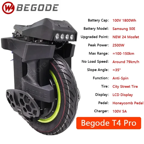 Скутер Begode T4 Pro