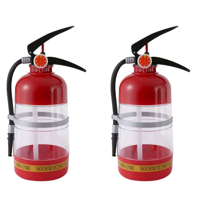

2X 2L Wine Drink Dispenser Fire Extinguisher Pourer Party Beer Water Dispenser Beer Barrels Beverage Liquor