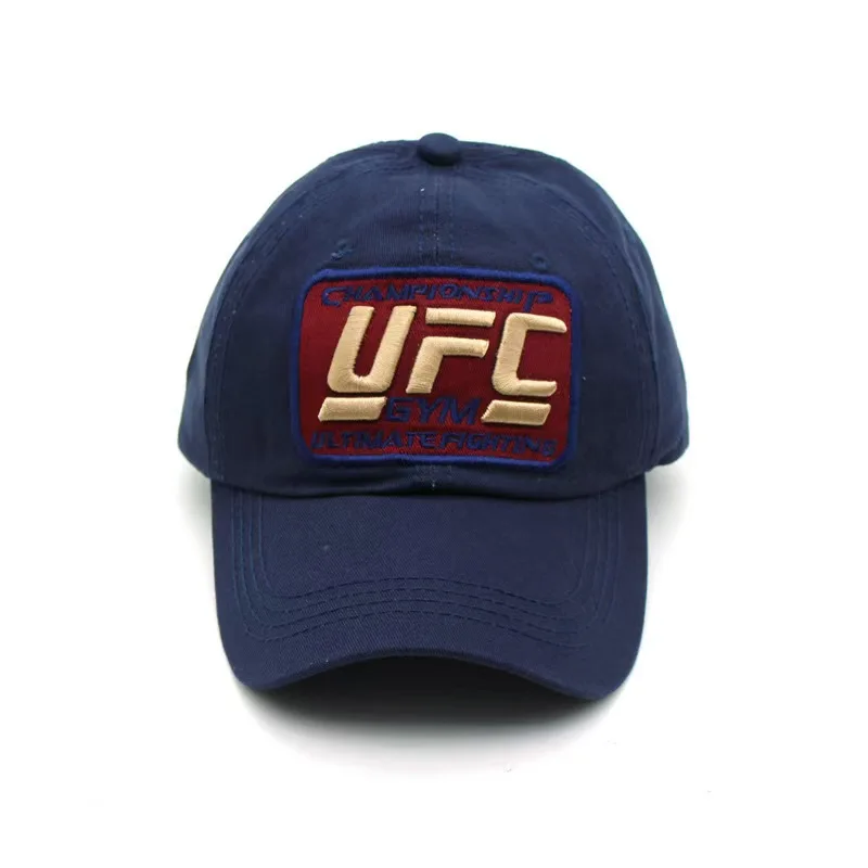 Фото 2026 Повседневная шляпа UFC с вышивкой в стиле хип-хоп Harlan Hat UFC Бейсбольная кепка для смешанных боевых искусств №2