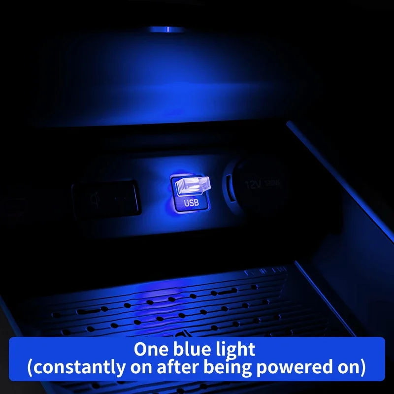 

Светодиодная Подсветка Для Экстерьера Автомобиля, Дышащий Ночник, USB-модификация, Без Подключения К Прикуривателю