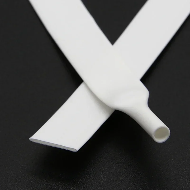 5 м белый диаметр 0,6 0,8 1 1,5 2 2,5 3 3,5 4 4,5 5 5,5 6 мм полиолефиновая термоусадочная трубка соотношение 2:1 изолированная кабельная муфта