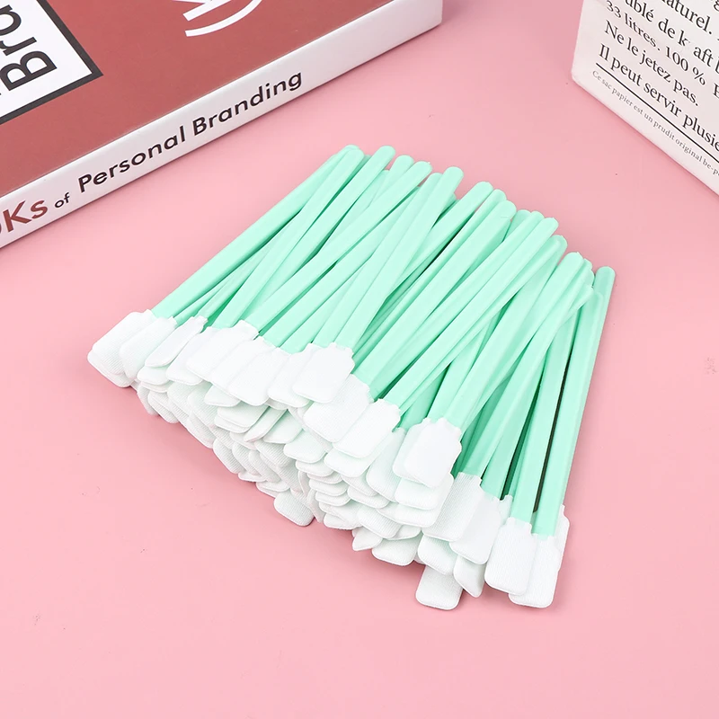 

50PCS Cleaning Tool eco Solvent Foam Tipped Cleaning Swab Cleaning sticks for Epson Roland/Mimaki/Mutoh Large Format Printhead