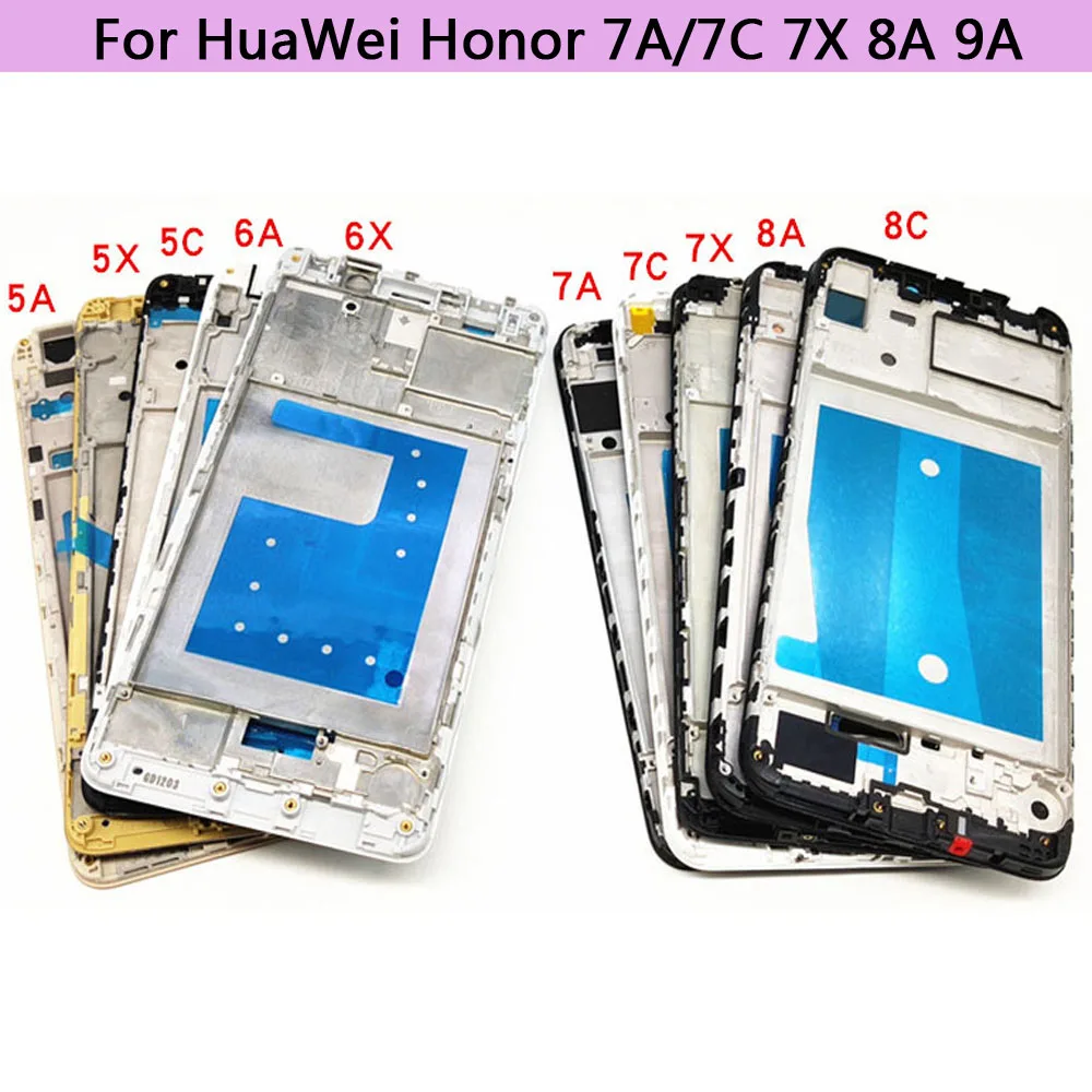 Передняя рамка для Huawei Honor 5A 5X 5C 6A 6X 7A 7X 7C 8A 8C | Чехлы