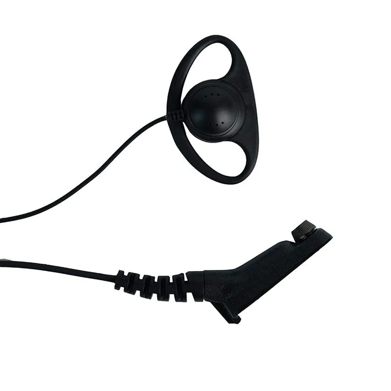 D Shape Surveillance Walkie Talkie Earpiece Headset with Ptt Mic for Motorola 2 Way Radio XPR7550 XPR6350 XPR7350 7550e 7580e