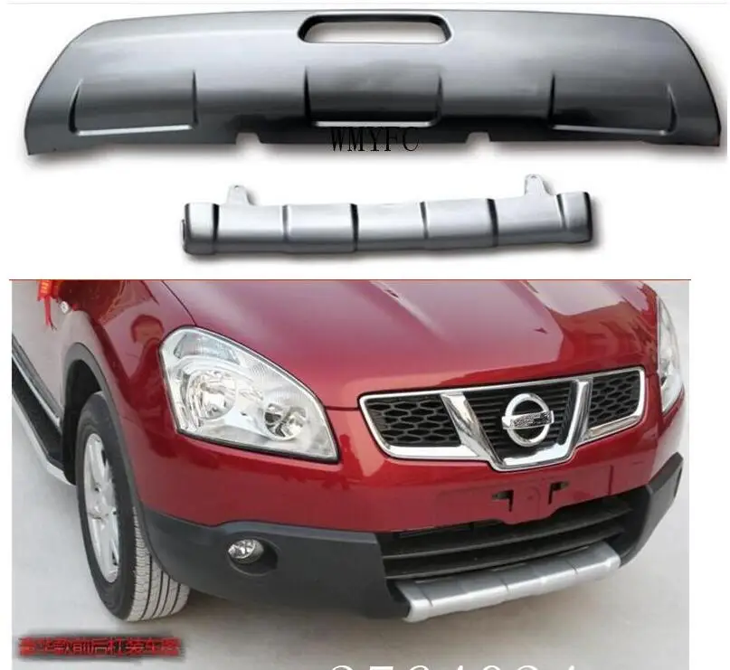 

Auto Accessories Front+Rear Bumper Skid Protector Guard Plate For NISSAN QASHQAI J10 2007 2008 2009 2010 2011 2012 2013