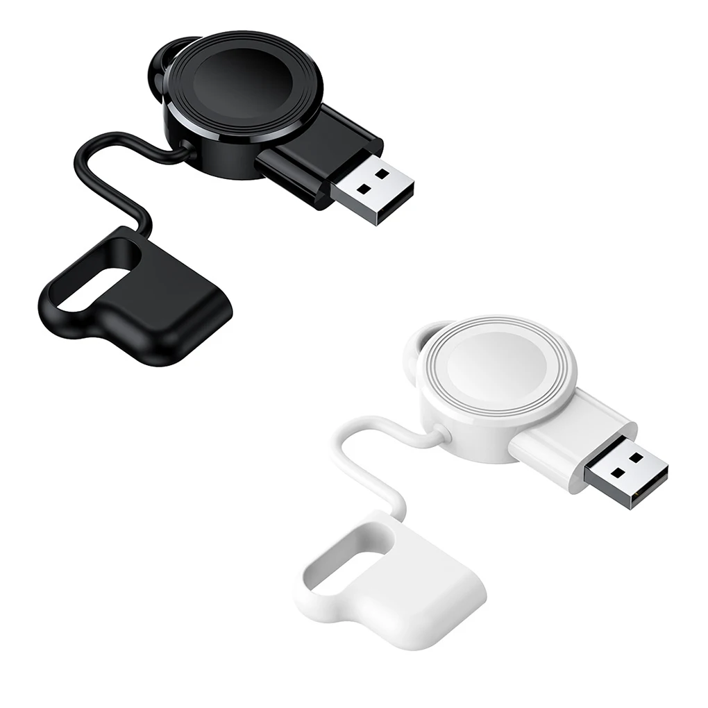 

Беспроводная USB зарядная док-станция для часов, портативная зарядная станция, замена для iOS, белый цвет
