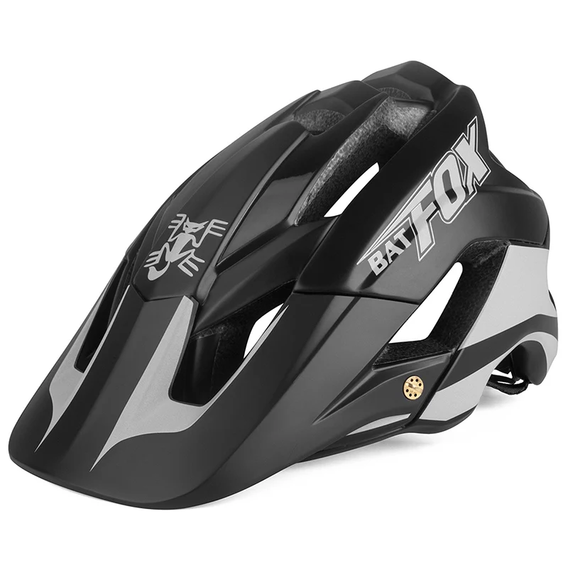 

BATFOX Cycling Helmet Bicycle Helmet Night Reflective MTB Bike Road Cycling Safety Riding Helmet Storage Bag Ultralight Helmet