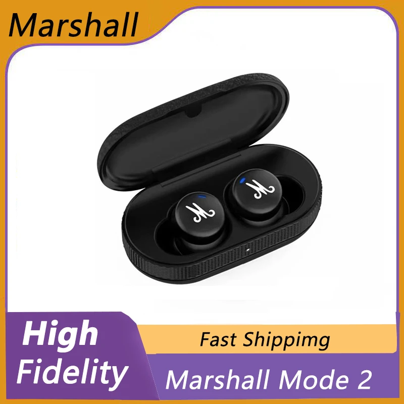 

Original Marshall MODE II Wireless Bluetooth Earbuds In-ear Sports Music Headphones Headset Waterproof Earplug with Microphone