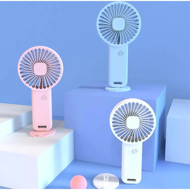 

Portable Mini Fan 800mAh USB Rechargeable Handheld Fan Charging Outdoor Table Small Fan Kipas Murah Electric Desk Ventilador