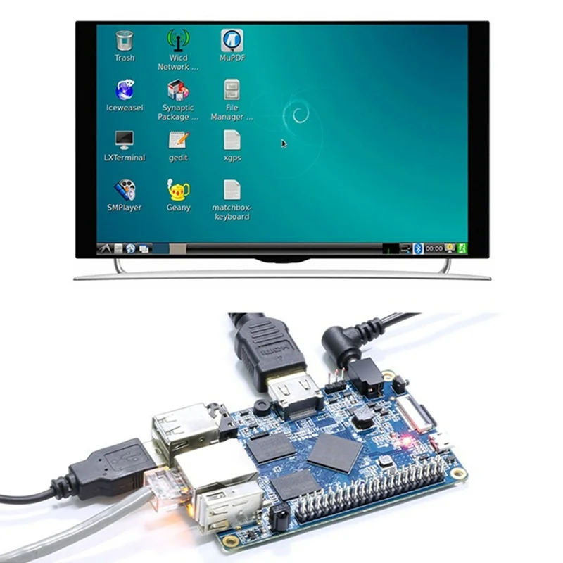 

For Orange Pi PC Arm Development Board+Case H3 1GB DDR3 4 Core 1.6G Open Source Run Android4.4 Ubuntu Debian