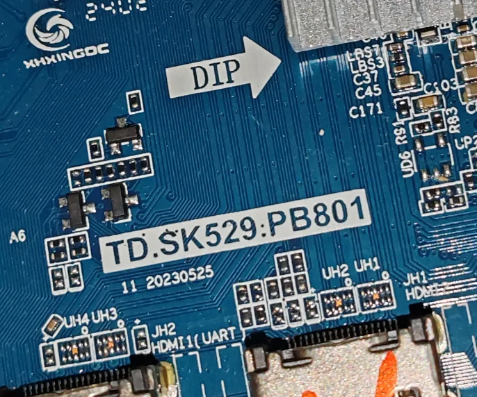Материнская плата TD.SK529.PB801 Wi-Fi для телевизора 512M+8G