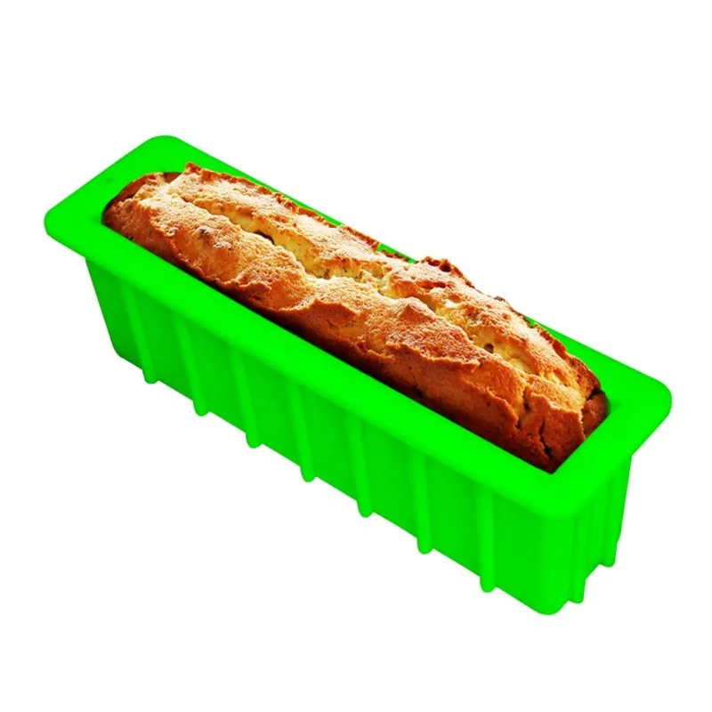 

PRZY PR340B Rectangle Silicone Loaf Soap Mold Tall And Skinny Molds Toast Mousse Cake Tools Swirl Soap Mould Natural