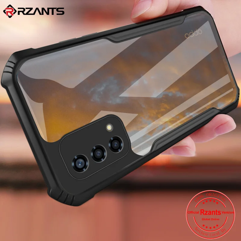 

Rzants For OPPO A95 4G Phone Case Camera Protection Small Hole Slim Thin Soft Cover Shockproof Phone Casing