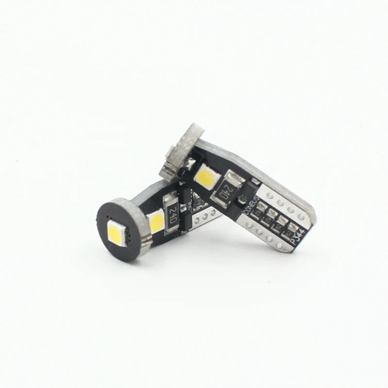 T10 LED белый 3SMD 5050 светодиодный автомобильный светильник W5w 194 168 CANBUS Ошибка лампы 12