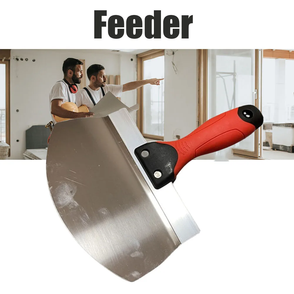 

Stainless Steel Wall Paint Plaster Shovel Putty Knife Scraper Blade Paint Feeder Filling Spatula Construction Tools 2022