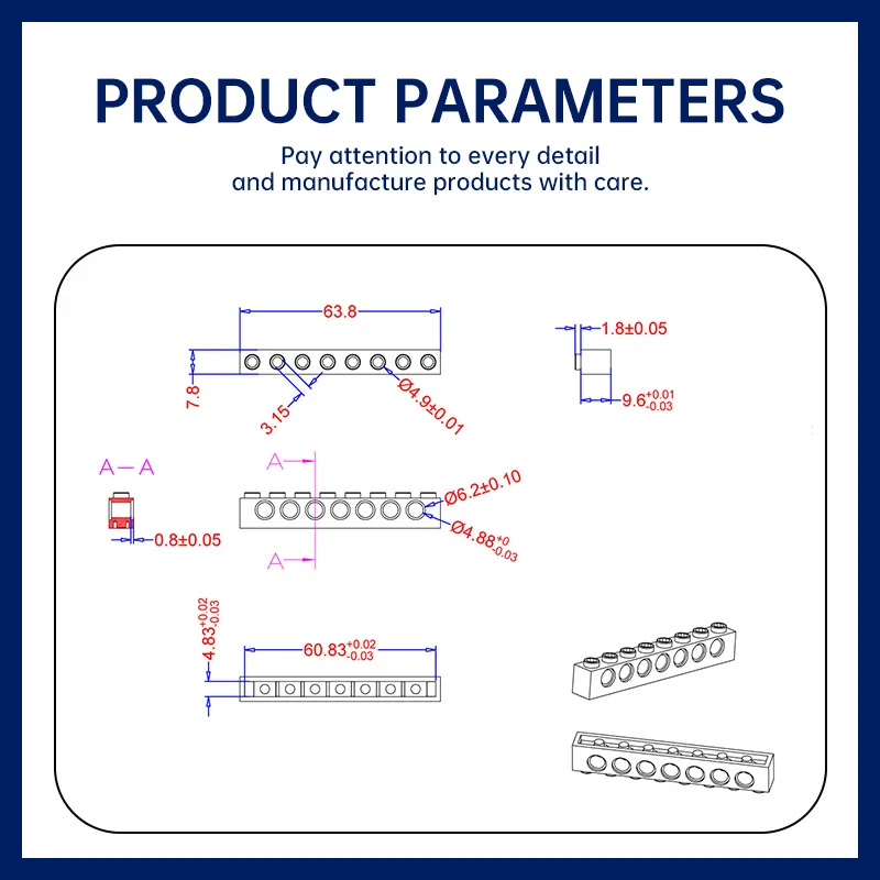 Классические строительные блоки MOC пластик 123 шт.