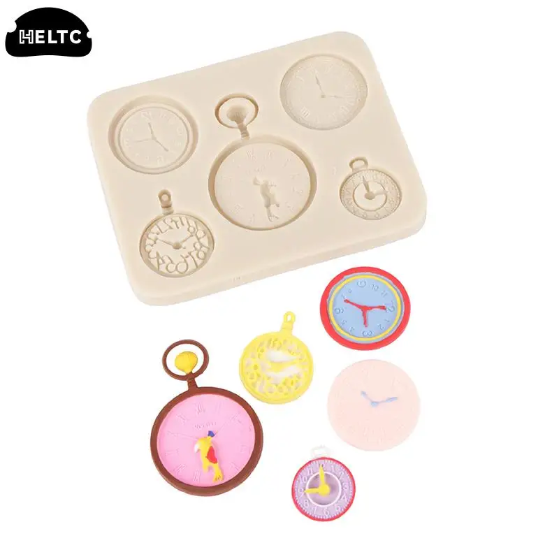 

1 шт., силиконовые часы для украшения торта