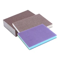 60 600 mesh sanding block sponge abrasive foam wet dry grinding polishing sandpaper flexible cleaning scrubber sponge washable