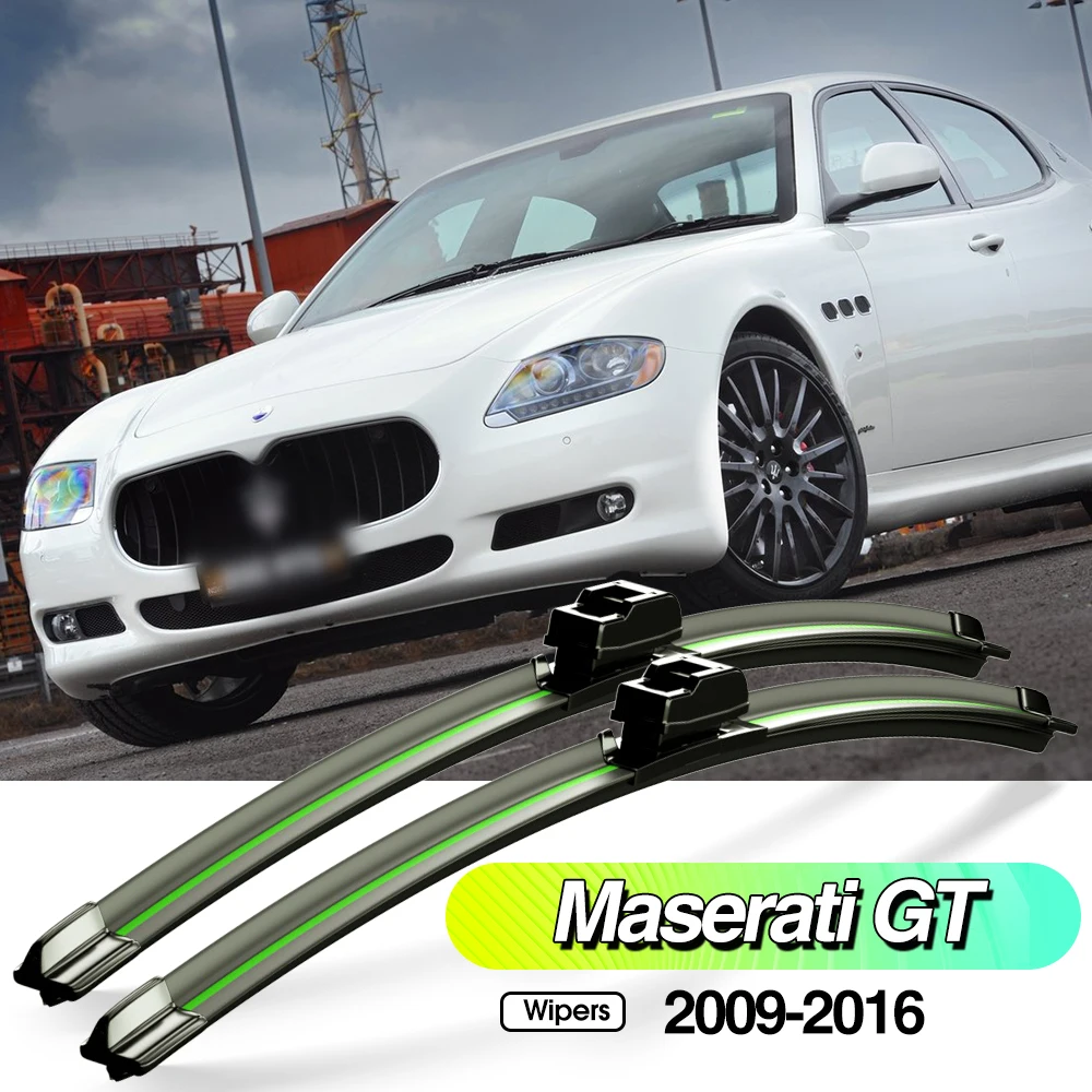 Для Maserati GT 2009-2016 2 шт. щетки стеклоочистителя переднего стекла аксессуары для окон