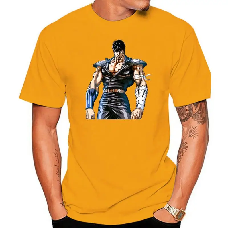 

Модная Высококачественная Мужская футболка с 3D-принтом Hokuto No Ken Il Guerriero Kenshiro, футболки с рисунками из аниме