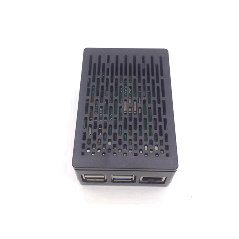 

Корпус для Raspberry Pi 4 2 шт., устанавливаемый прохладный вентилятор, алюминиевый радиатор для Raspberry Pi 4B