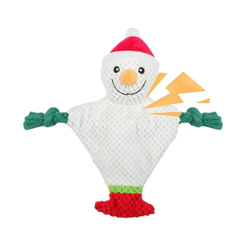 

Dog Christmas Toys Chew Bite Toys For Small Medium Large Dogs Dog Interactive Christmas Plush Dog Squeaky Toy And Chew Toys
